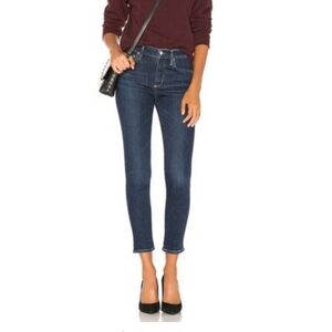 AGOLDE High Rise Skinny Crop Jeans